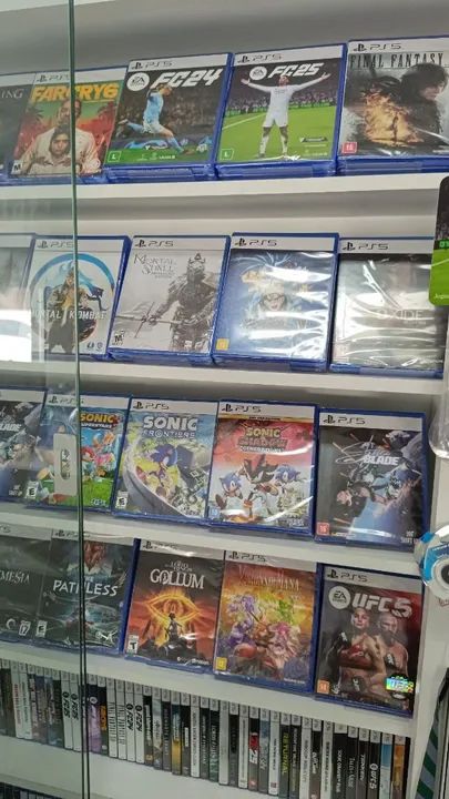 Loja na batista campos, tudo em Playstation 5 e 4