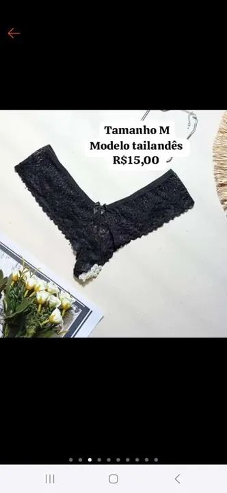 Calcinha feminina  - Foto 4