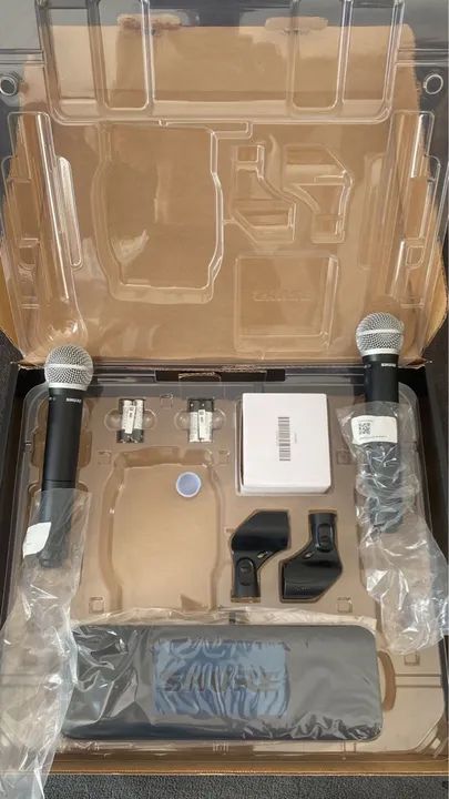 BLX288/SM58 Sistema Vocal Dual Sem Fio com dois SM58 - Foto 3