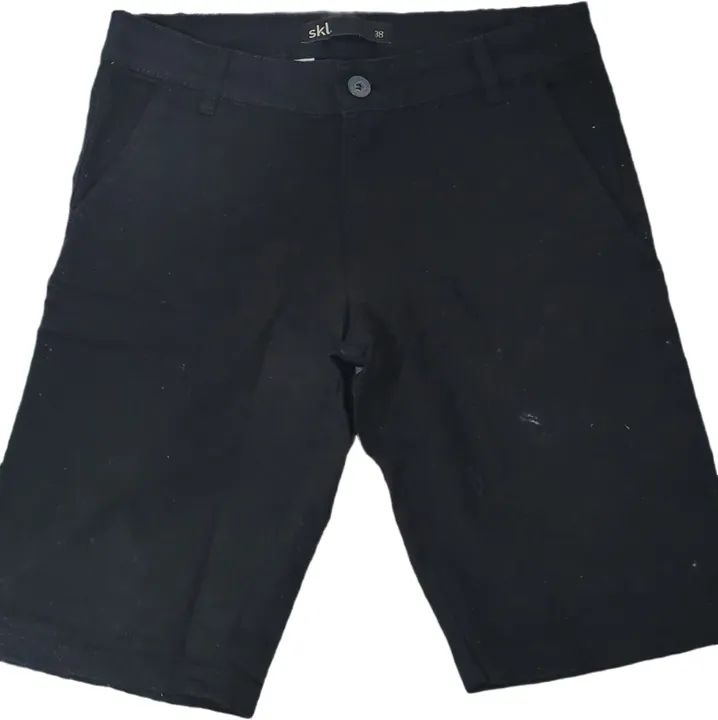 Short Masculino - Preto algodão (Novo).