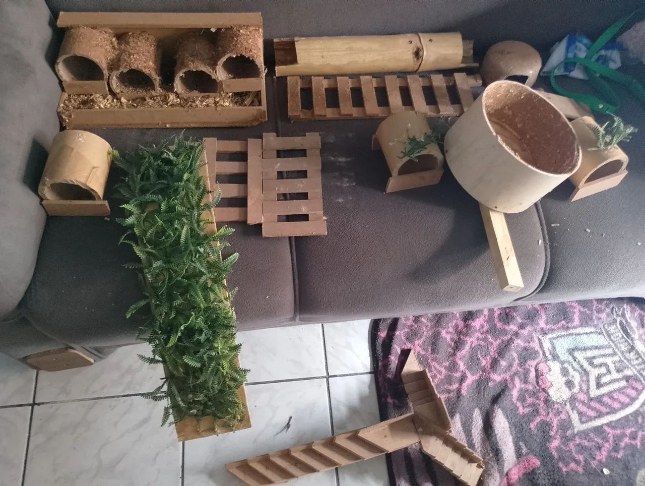 Brinquedo para Hamster - caseiro 