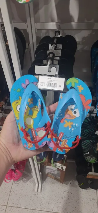 Chinelos Ipanema Galinha Pintadinha 22