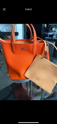 Bolsa Lacoste dupla face em Couro Ecológico! - Foto 3