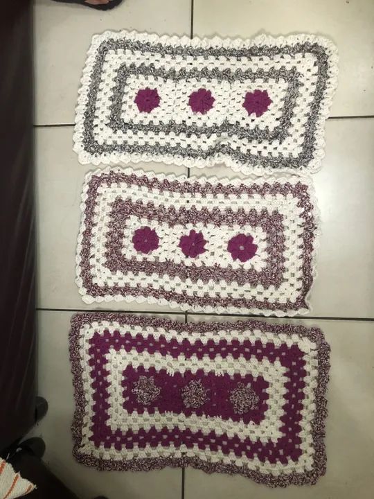 Tapetes de crochê  - Foto 2