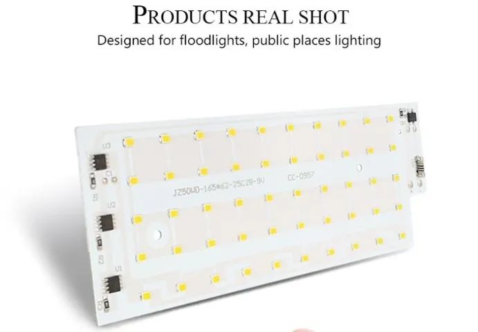 Led Placa 50w, Branco Frio Chip Ac 220v Holofote Refletor smd 2835  Arduino COD-CP649 