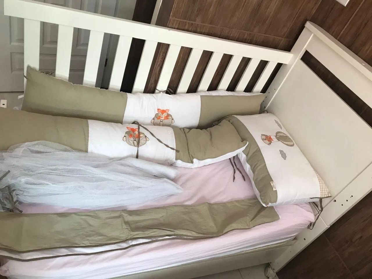 Almofadas de proteção para berços. - Foto 4