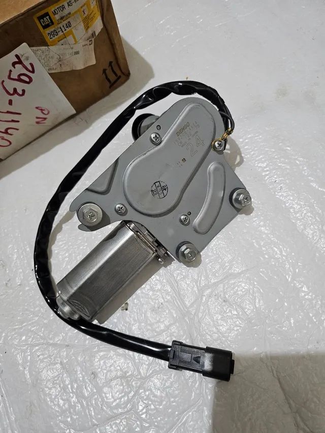Escavadeira caterpillar conjunto motor limpador parabrisa novo original  2931140 - Foto 3