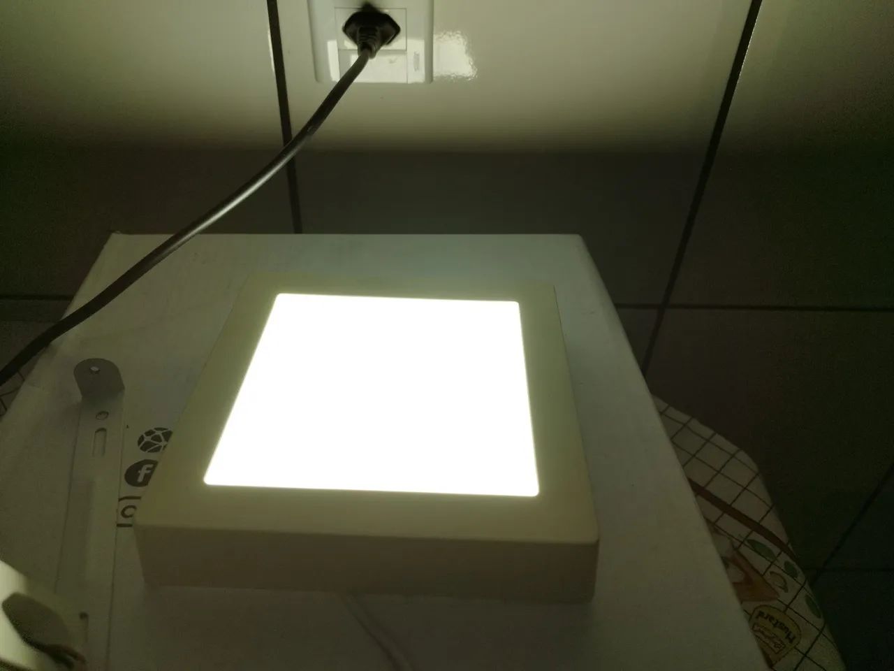 Painel de led -12 e 18 watts