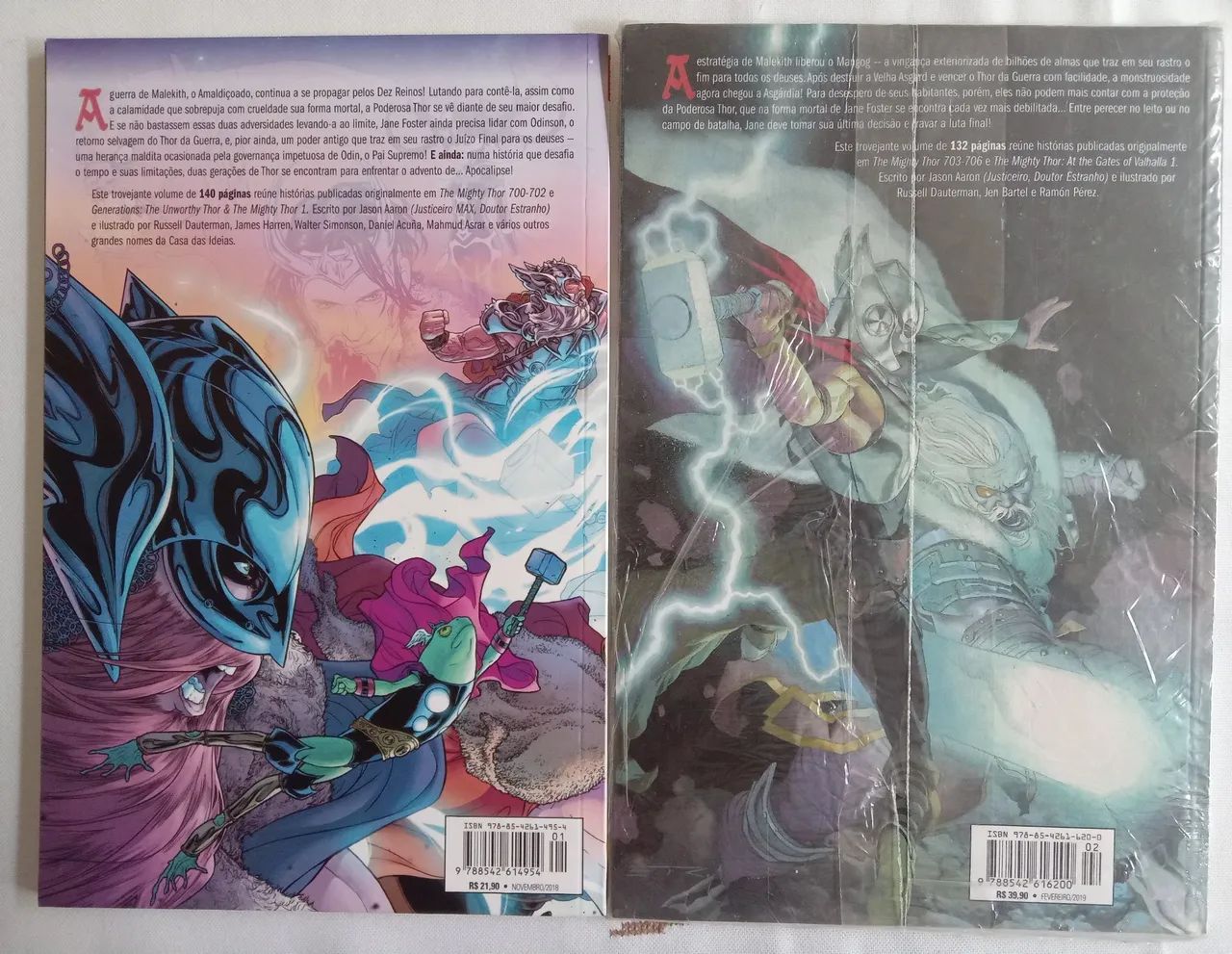 Mini série em dois quadrinhos a morte de Thor da panini comics  - Foto 2