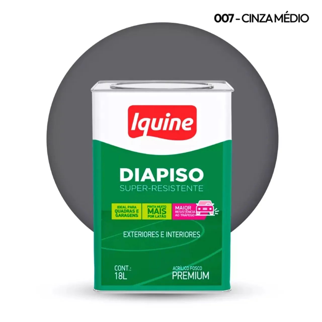 Tinta de Piso Iquine 18L  - Foto 4