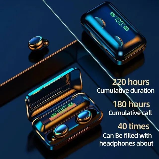 Fone de ouvido Bluetooth F9-5 - Foto 3