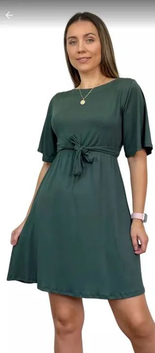 Vestido 4 em 1 Multiformas Amamentação Gestante - Foto 5