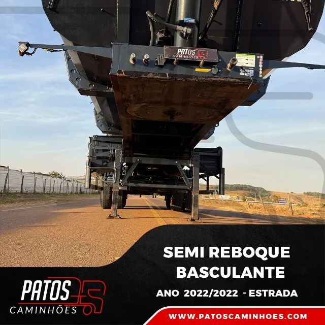 SEMI REBOQUE BASCULANTE ESTRADA 2022/2022 - Foto 4