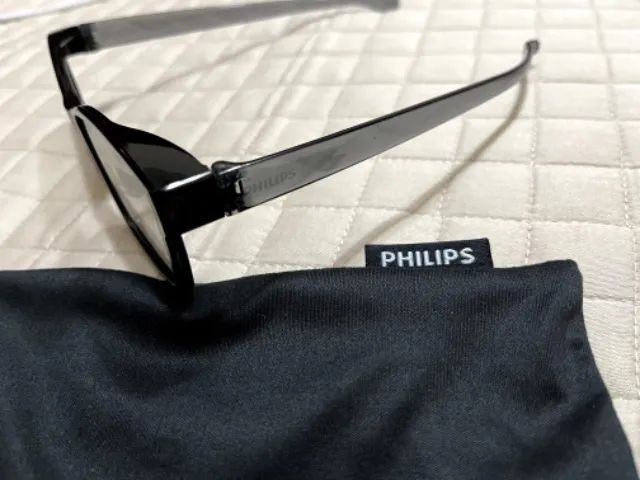 Óculos 3D que acompanha a TV Philips