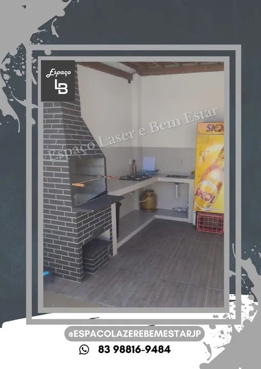  Casa com piscina e churrasqueira para Aluguel de diárias  - Foto 3