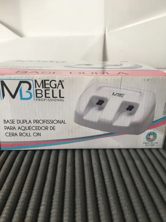Base Dupla Profissional p/ Aquecedor de cera rollon Beleza e