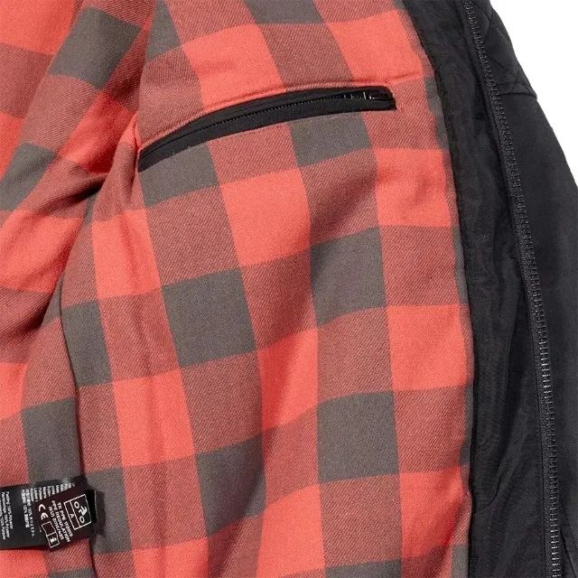 Jaqueta Moto Triumph Original Braddan Wax Black Large - Foto 3