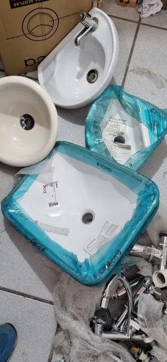 Cubas Deca para pia sobreposta novas