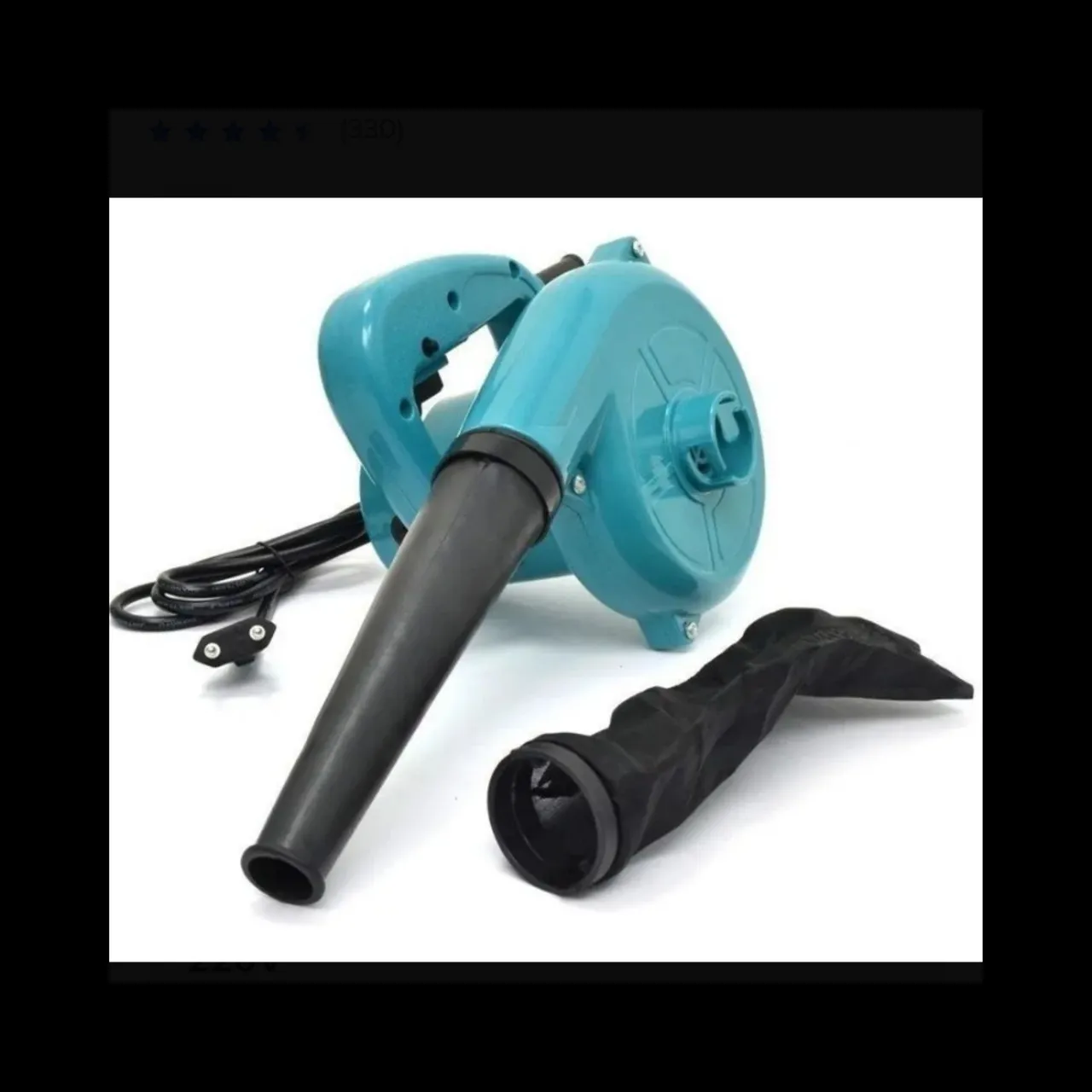 SOPRADOR ASPIRADOR ELÉTRICO 600W