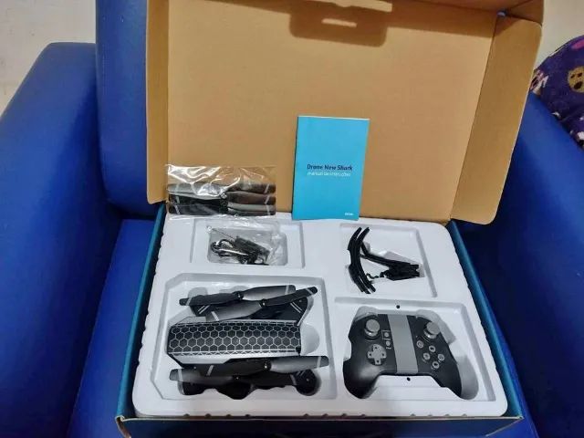 Drone New Shark Multilaser Câmera Full HD - ES328