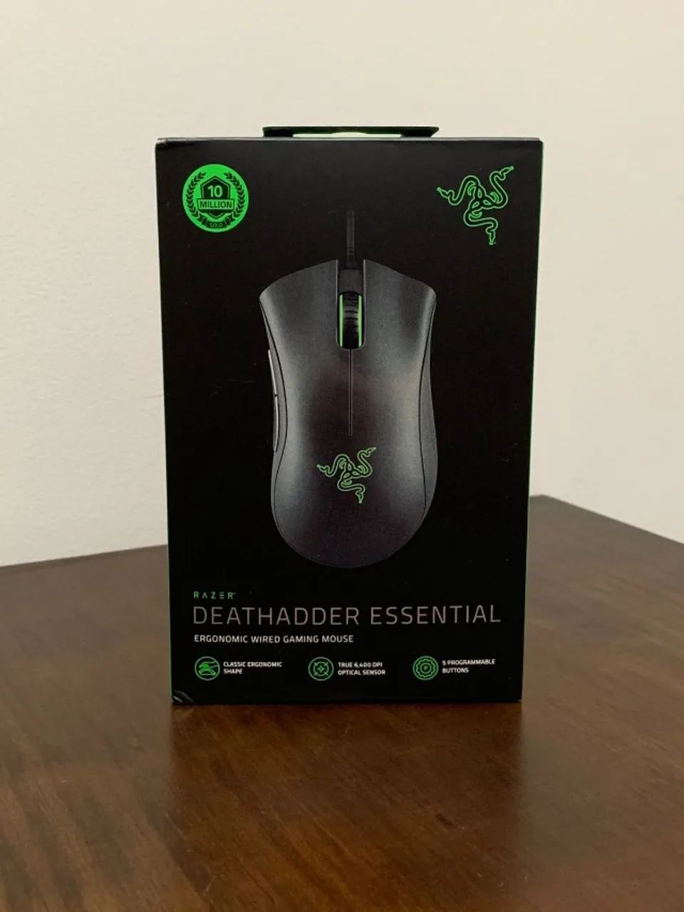 Mouse Gamer Razer DeathAdder Essential 6400DPI - Foto 3