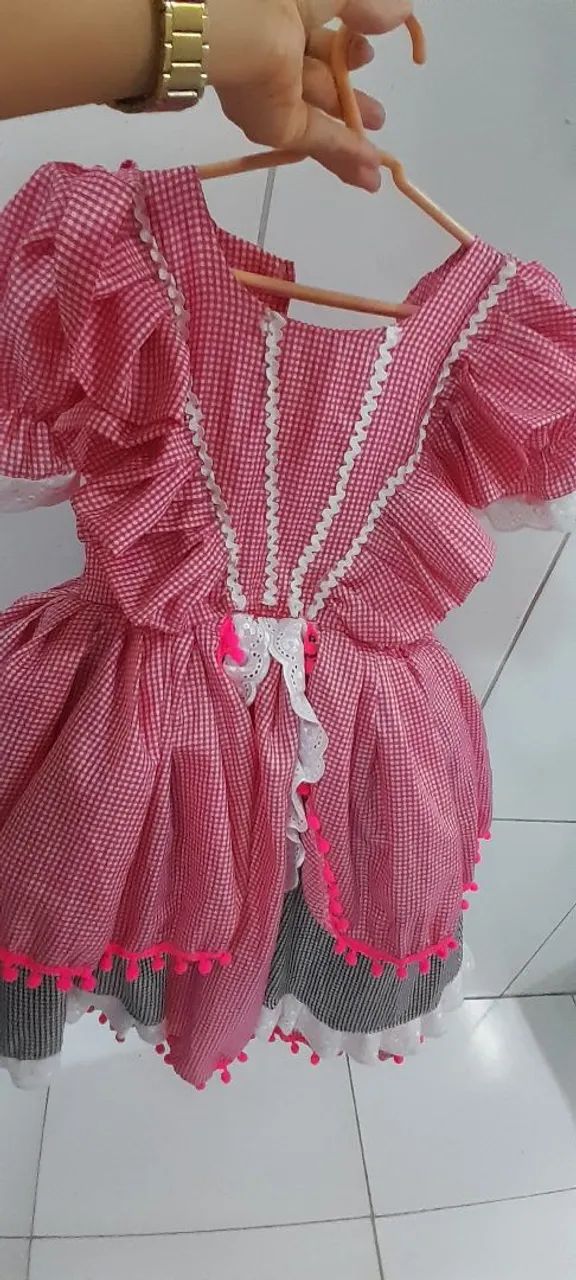 Vestido Infantil Festa Junina - Foto 4