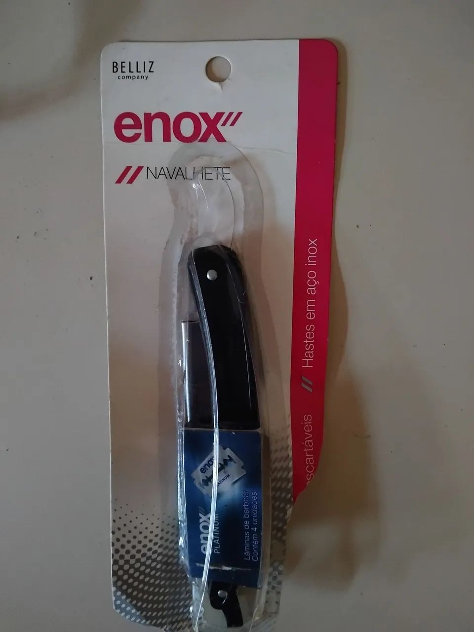 Navalhete e Lâminas de Barbear Enox novo - Foto 2