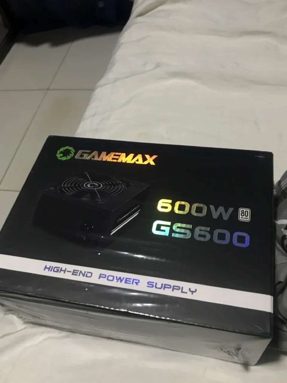Fonte GameMax GS600 600W 80 Plus - Foto 3