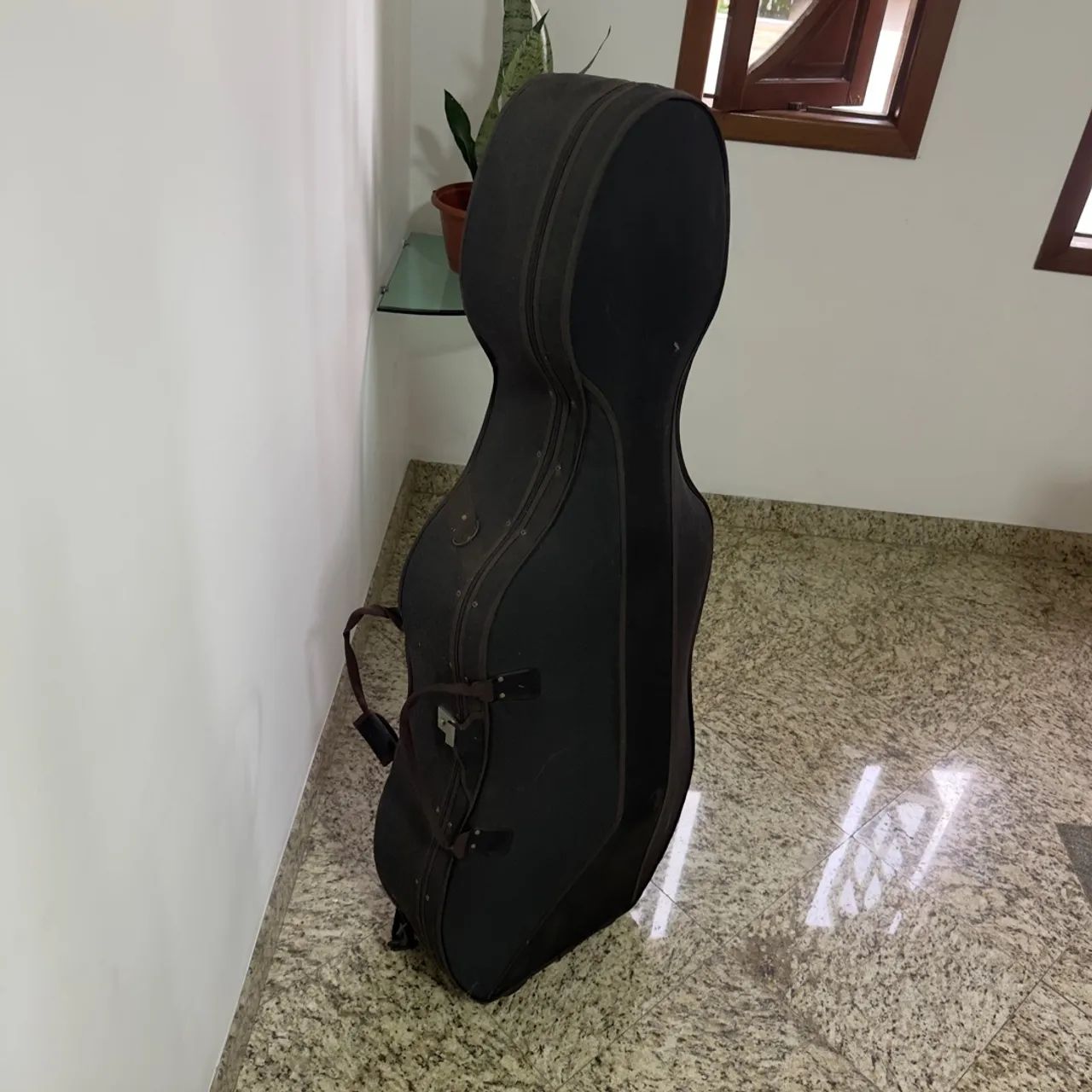 Violoncelo Jahnke 4/4 Microfonado Com Arco + Case + Suporte - Foto 5
