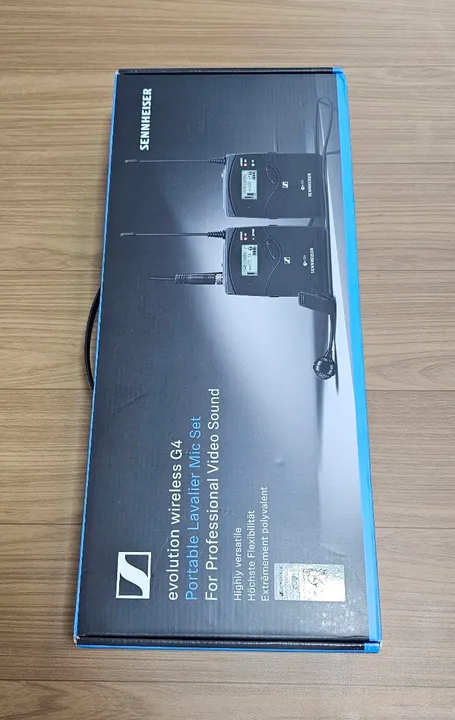 Microfone de lapela Sennheiser ew122p G4 - original