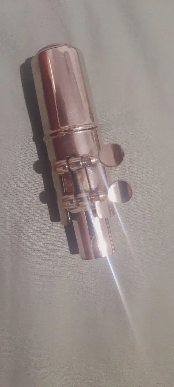 Boquilha sax alto metal abertura 7 - Foto 5