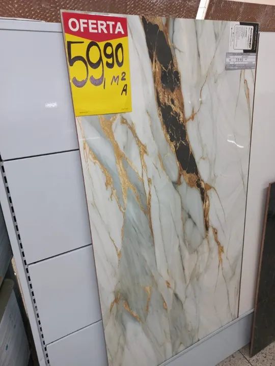 Piso 61x116 Damasco Polido Rochaforte - Foto 3