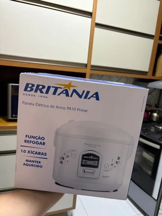 Panela Elétrica de Arroz Britânia PA10 Prime - 10 xícaras - Foto 3