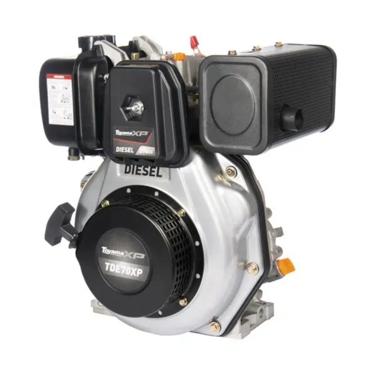 MOTOR A DIESEL EIXO 1" P/MANUAL 7CV TOYAMA