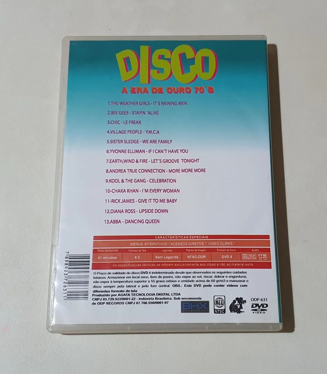 Dvd - Disco A Era de Ouro 70s Vol 1 - Foto 2
