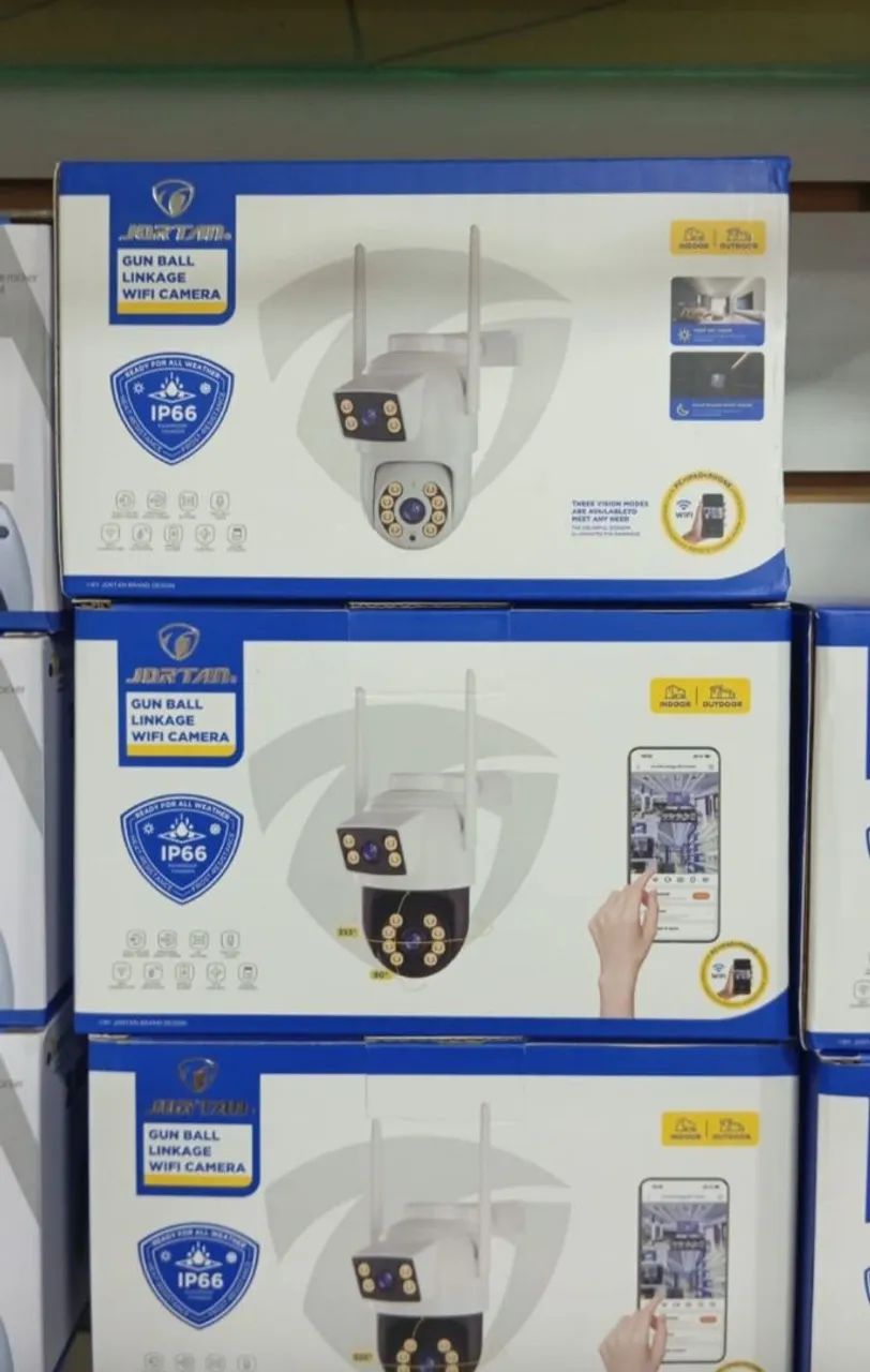 Câmera dupla Wi-Fi - IP66
