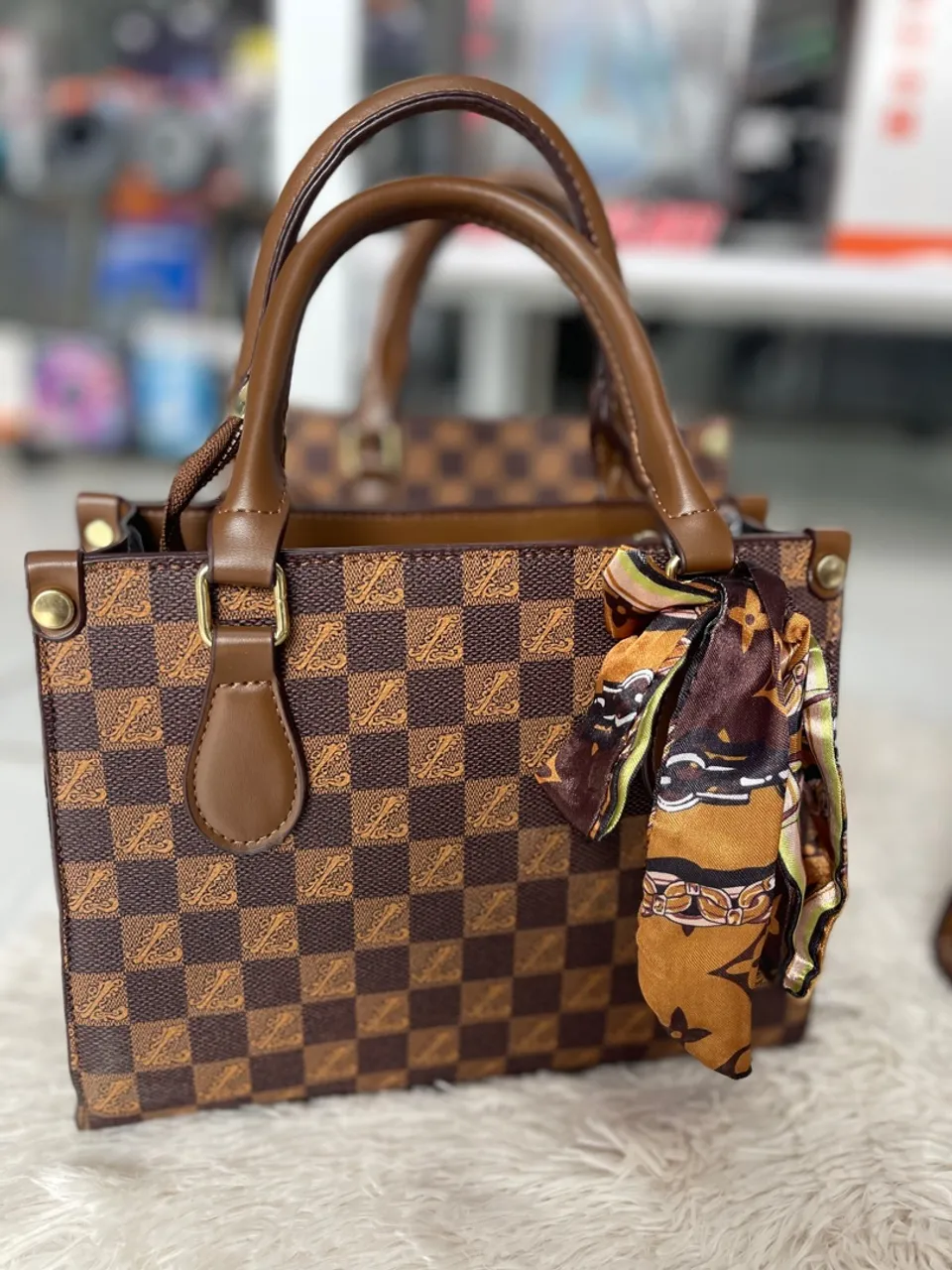 Bolsa Louis Vuitton Damier Ebene Original presente perfeito dia dos namorados
