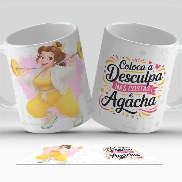 Caneca academia fit