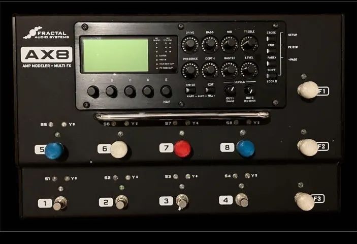 Processador Fractal AX8 como Novo ! - Equipamentos e Acessórios de