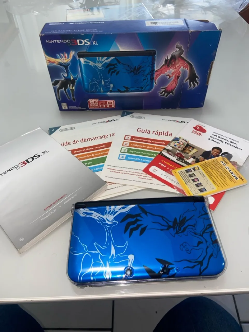 Nintendo 3DS XL - Pokémon Yveltal Blue Edition (colecionador)