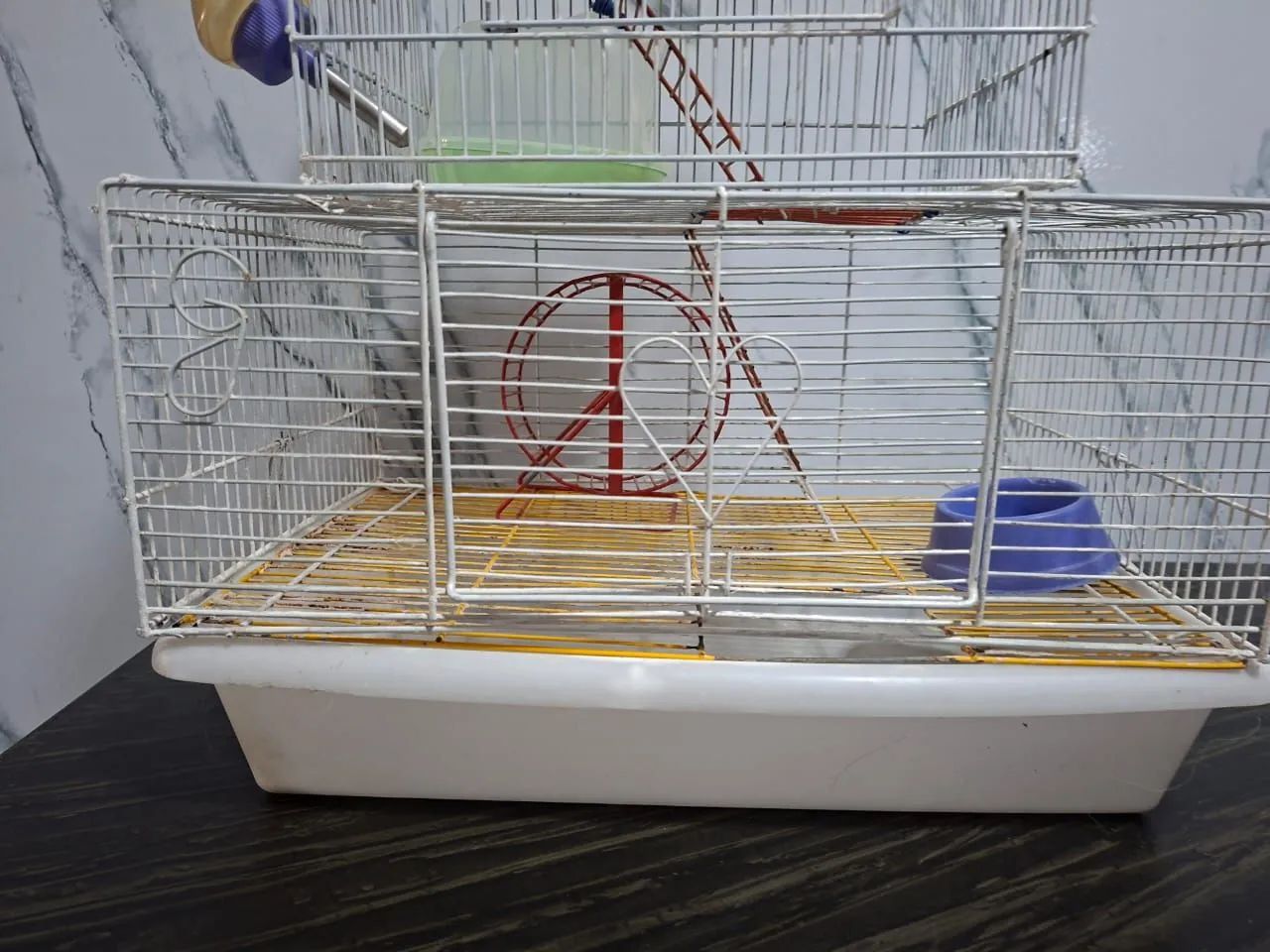 Gaiola para hamster 2 andares com acessórios - Ótimo estado - Foto 3