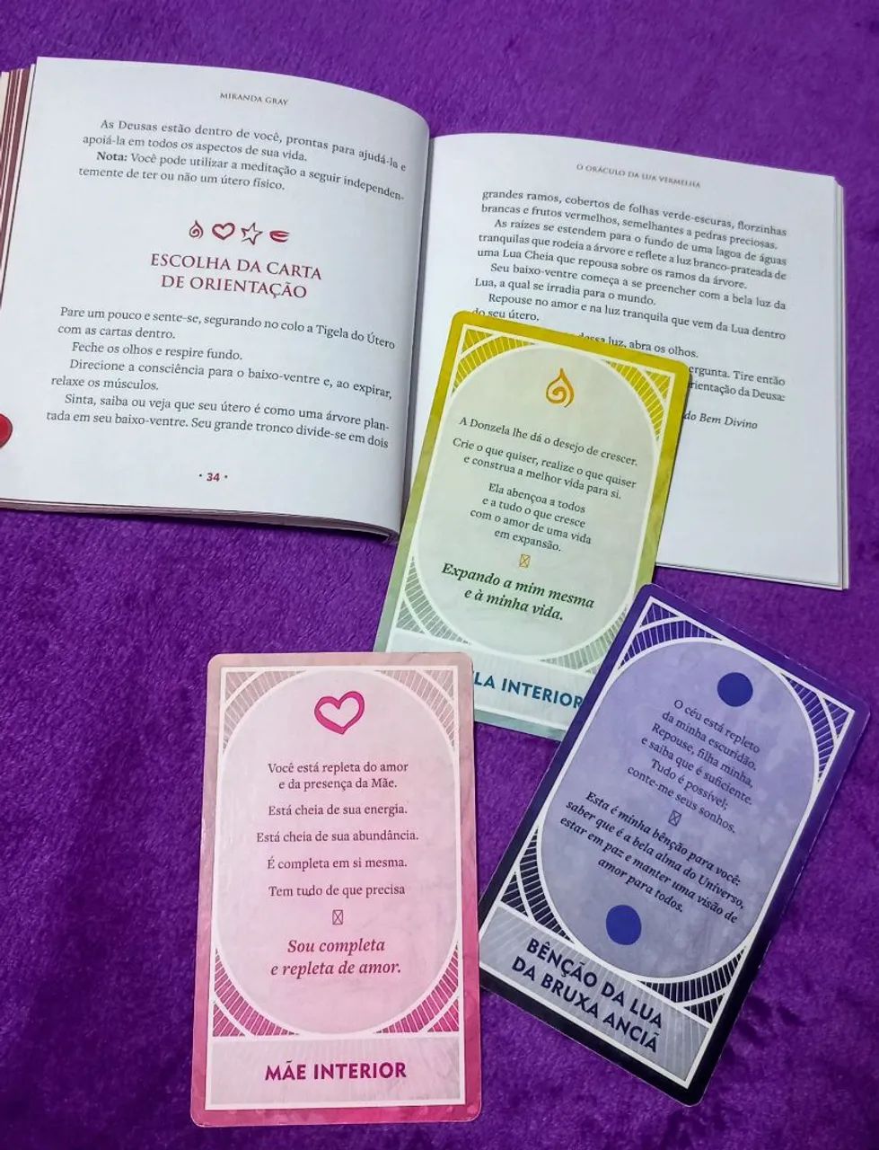 Cartas de Oráculo da Lua Vermelha - Nova - Foto 4