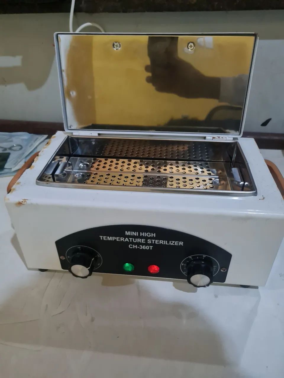 Estufa de esterilização. Funcionando perfeitamente