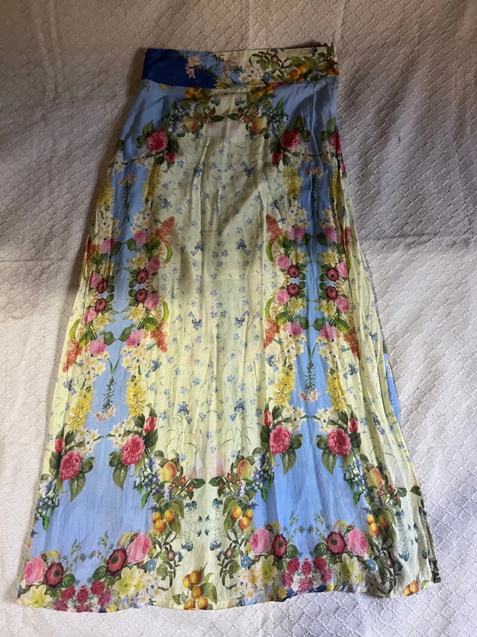 Saia Longa Floral Exclusiva