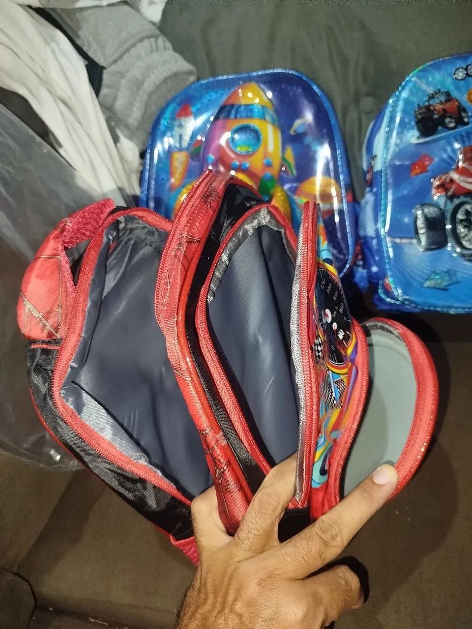 Mochilas Infantis 3D Lindas (PIX, DINHEIRO E CARTÃO). - Foto 5