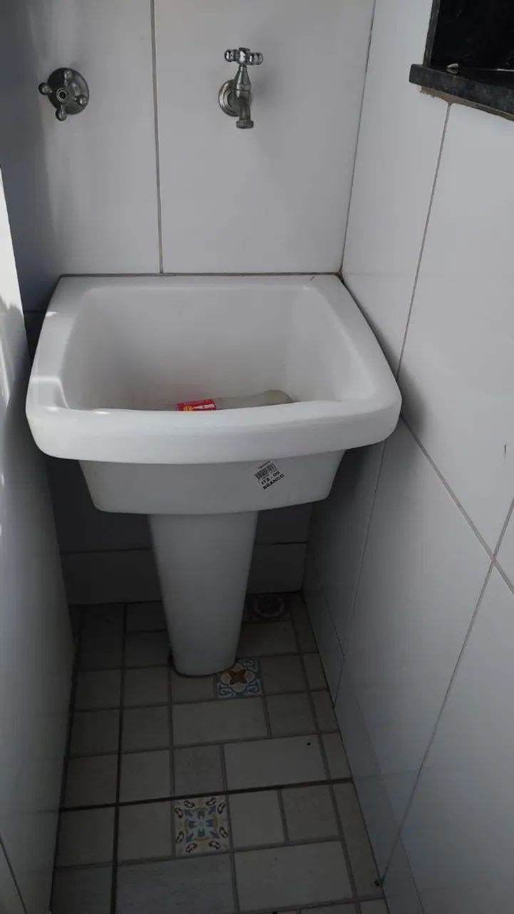 Tanque de Cerâmica 50x50 com Coluna Icasa