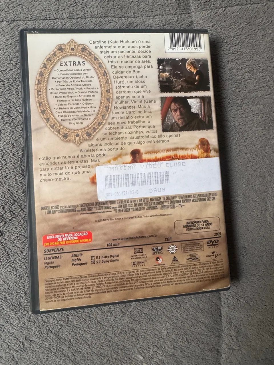 DVD A Chave Mestra Filme  - Foto 3