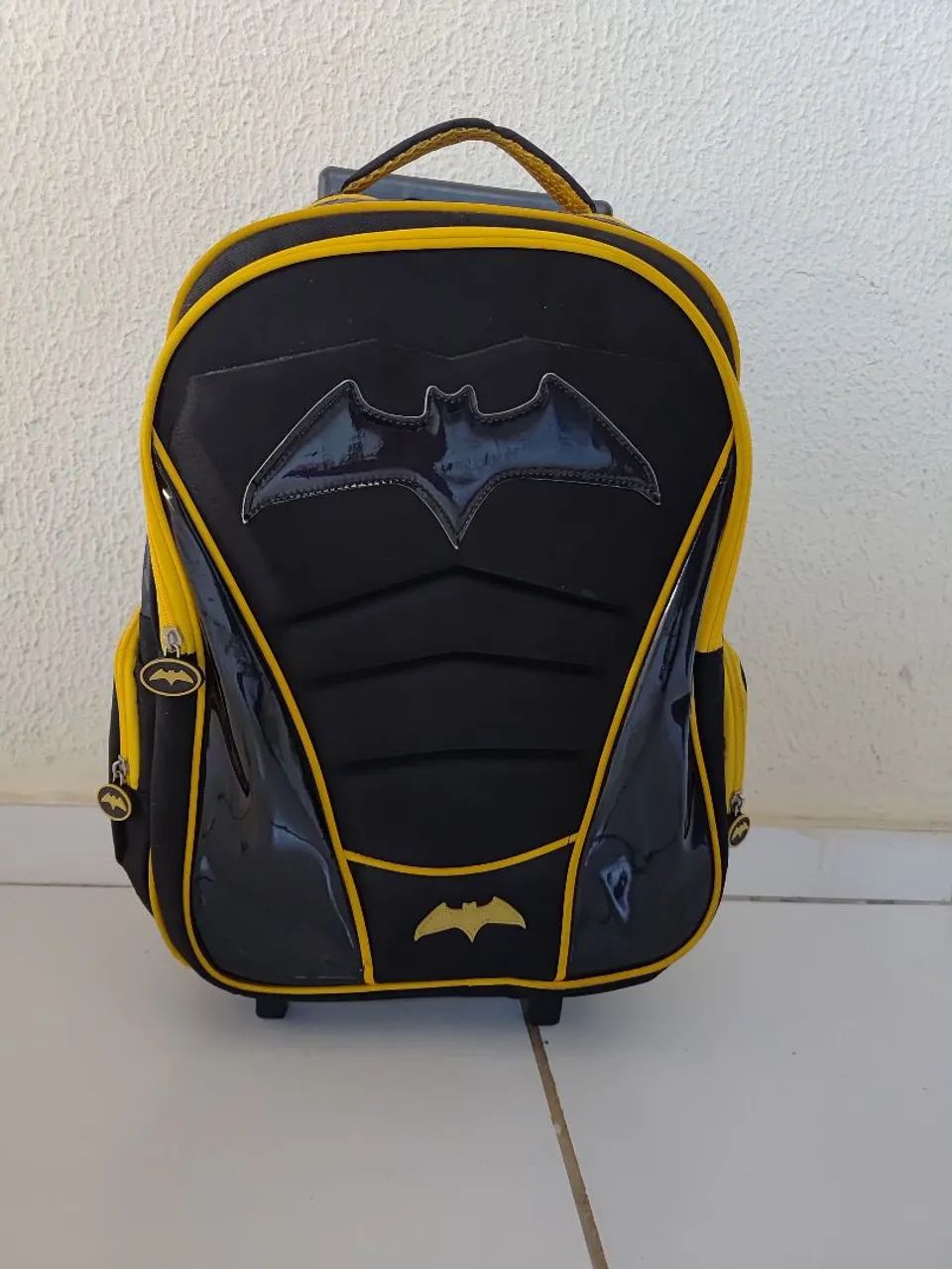 MOCHILA E LANCHEIRA BATMAN - EXCELENTE ESTADO - Foto 2