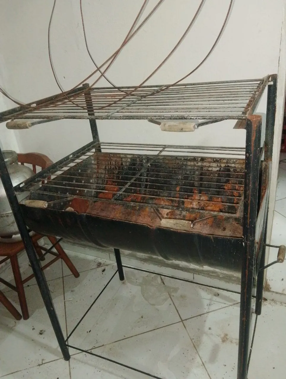 Churrasqueira de Tambor com Grelha