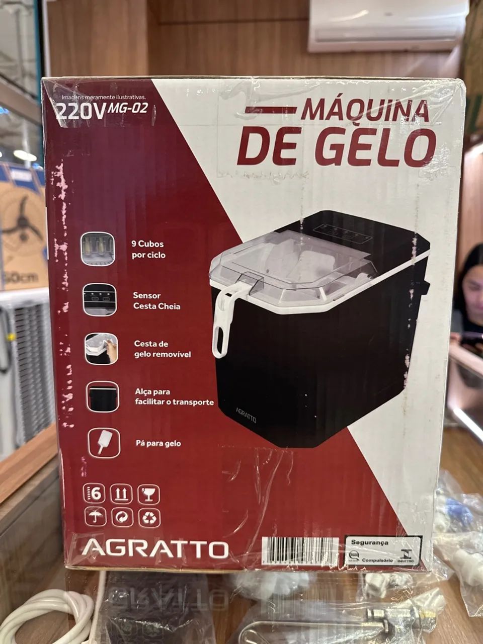Máquina de gelo - compressor  - Foto 2